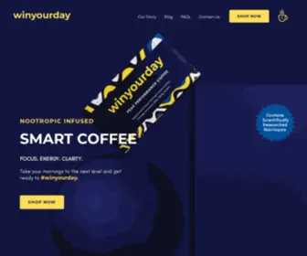 WYdcoffee.com(Nootropic Coffee) Screenshot