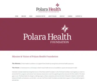 WYGcfoundation.org(POLARA HEALTH) Screenshot