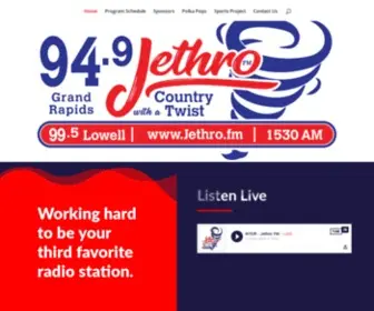 WYGR.net(Jethro FM) Screenshot