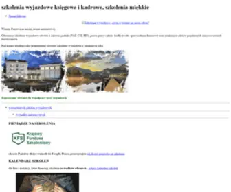 Wyjazdowki.pl(Szkolenia wyjazdowe księgowe i kadrowe) Screenshot