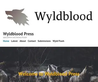 WYLDblood.com(Science Fiction and Fantasy) Screenshot