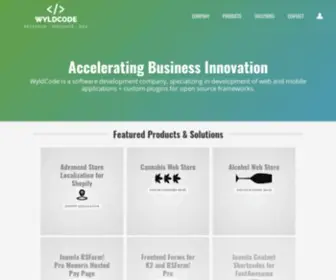 WYLdcode.com(Accelerating Business Innovation) Screenshot