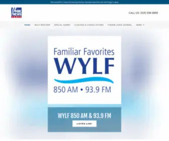 WYLF.com(WYLF AMRadio Advertising) Screenshot