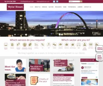 Wyliebisset.com(Wylie & Bisset LLP) Screenshot