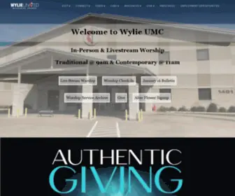 Wylieumc.org(Churches) Screenshot