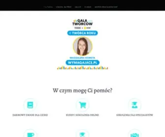 Wymagajace.pl(Magdalena Komsta) Screenshot