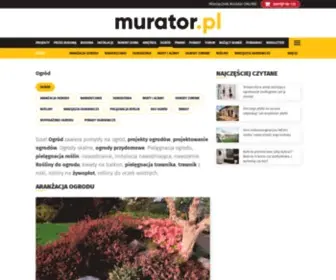 Wymarzonyogrod.pl(Porady związane z projektowaniem i urządzaniem ogrodów) Screenshot