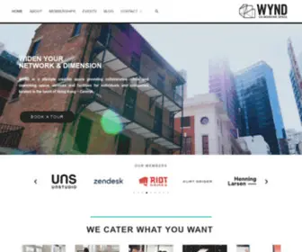 WYND.hk(Coworking Space Hong Kong) Screenshot