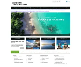 WYNdhamap.com(Wyndham Destinations) Screenshot