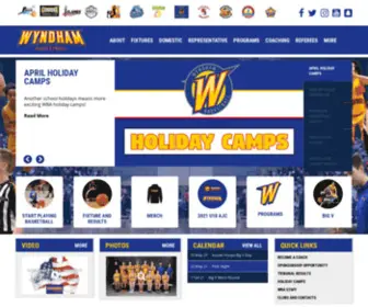 WYNdhambasketball.com(Wyndham Basketball) Screenshot