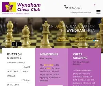 WYNdhamchess.club(Come and learn or play chess with us) Screenshot