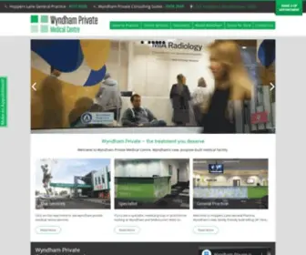 WYNdhamprivate.com.au(Wyndham Private Specialist Consulting Suites) Screenshot