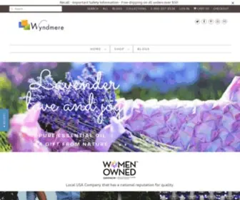 WYNdmerenaturals.com(Wyndmere Naturals) Screenshot