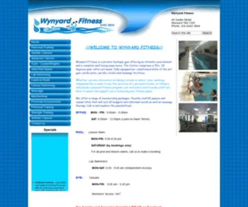 WYnfit.com.au(WYnfit) Screenshot