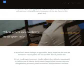 WYNNchurch.com(Wynnchurch Capital) Screenshot