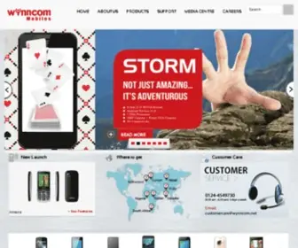 WYNncom.net(Mobile Phone Deals) Screenshot