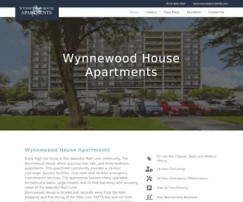WYnnewoodhouse.com(Wynnewood House) Screenshot