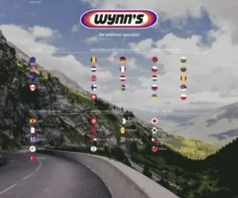 WYNNS.com(Specialist in additives) Screenshot