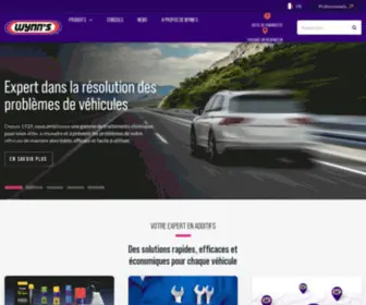WYNNS.fr(Wynn's Automotive France) Screenshot