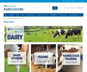 WYNNstaydairy.uk(Wynnstay Agri Hub) Screenshot