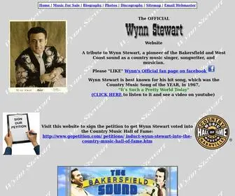 WYNNstewart.com(The Official WYNN STEWART website) Screenshot