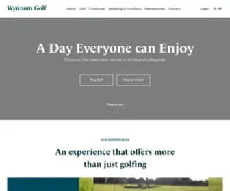 WYnnumGolf.com.au(Wynnum Golf Club) Screenshot