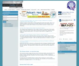 WYnnummanly.com.au(Community and Business) Screenshot