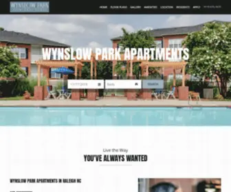 WYNslowparkapartments.com(The Garden at Wynslow Park) Screenshot