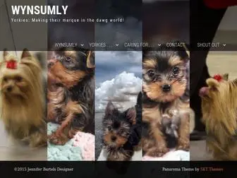 WYnsumly.com(Yorkies) Screenshot