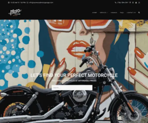 WYnwoodmotogarage.com(Inventory Archive) Screenshot