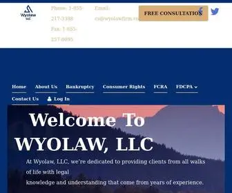 Wyolawfirm.com(WyoLaw Firm) Screenshot