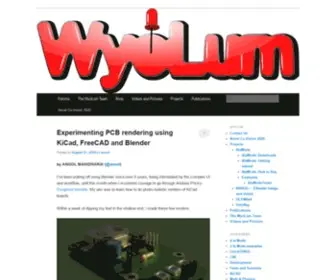 Wyolum.com(WyoLum Blog) Screenshot