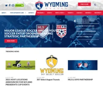 Wyomingsoccer.com(Soccer) Screenshot