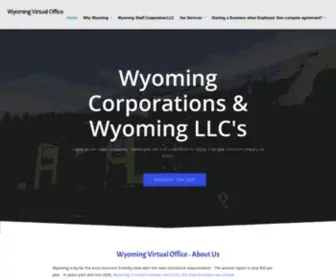 WyomingVirtualoffice.com(Wyoming Corporations) Screenshot