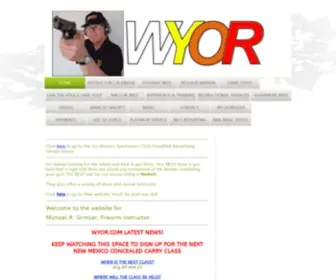 Wyor.com(WYOR) Screenshot