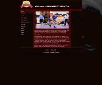 Wyowrestling.com(Wyo Wrestling) Screenshot