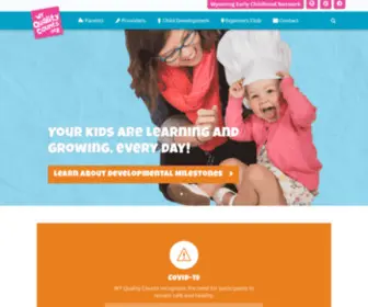 Wyqualitycounts.org(WY Quality Counts) Screenshot
