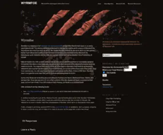 WYRmfoe.com(Werewolf the Apocalypse Information Source) Screenshot