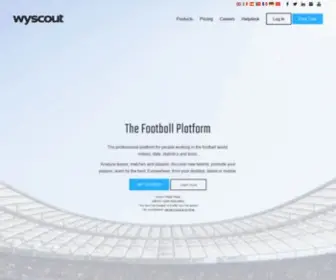 WYscout.com(The world's biggest library of football) Screenshot