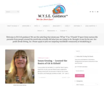 Wyseguidance.org(W.Y.S.E.guidance) Screenshot