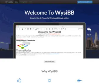 Wysibb.com(Wysiwyg BBcode editor) Screenshot