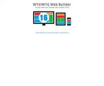 Wysiwygwebbuilder.eu(WYSIWYG Web Builder) Screenshot