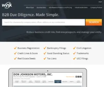 WYSK.com(Company Profiles) Screenshot