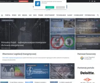 Wysokienapiecie.pl(Najlepszy analityczny portal o energetyce) Screenshot
