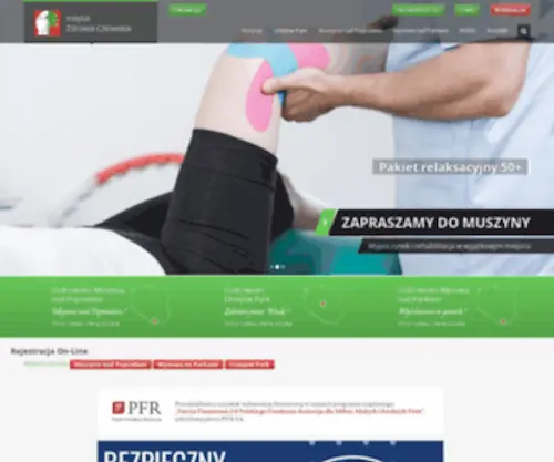Wysowa.pl(Instytut Zdrowia Człowieka) Screenshot