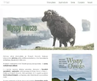 WYSPY-Owcze.pl(Kulturowy wydawnictwa PCIT TRAMP) Screenshot