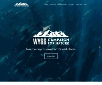 WYSsfoundation.org(The Wyss Foundation) Screenshot