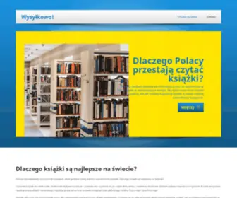 WYSYlkowo.pl(Księgarnia internetowa) Screenshot