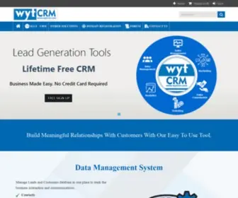 WYTCRM.com(WYT CRM) Screenshot