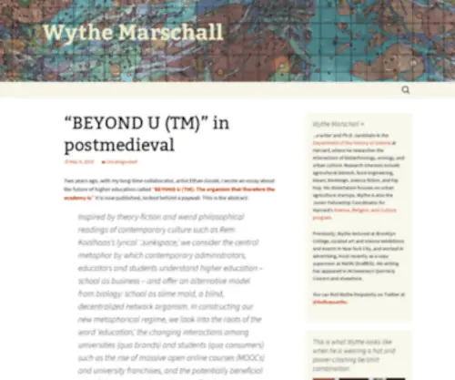 WYthem.com(Wythe Marschall) Screenshot